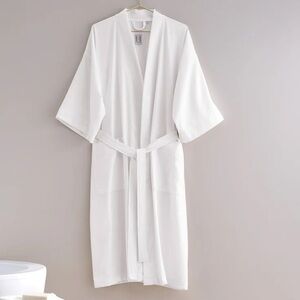 Frette Pique Kimono Bathrobe